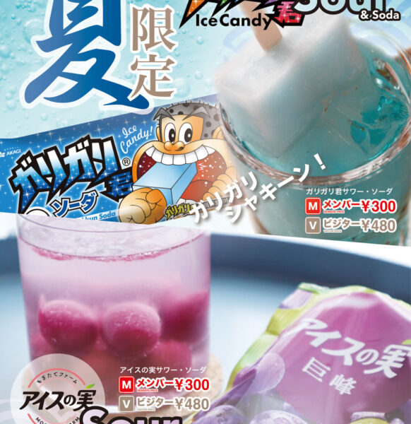 夏限定！サワー＆ソーダ