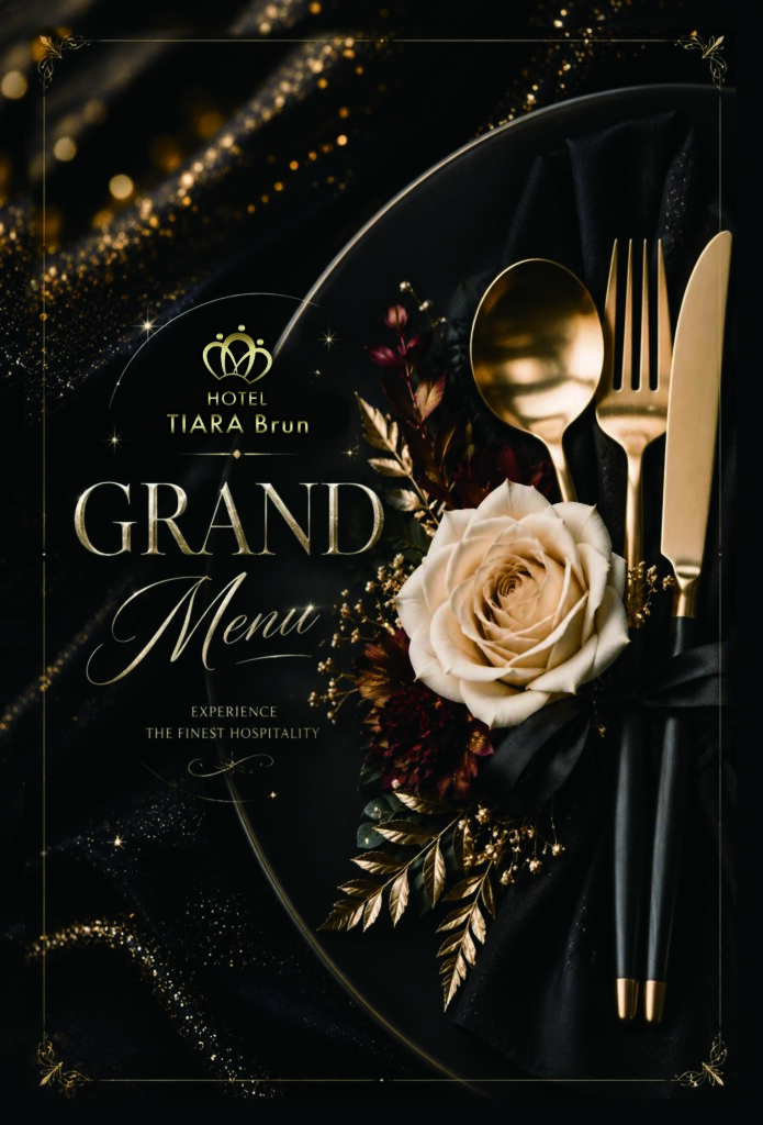 TIARA Brun GRAND Menu
